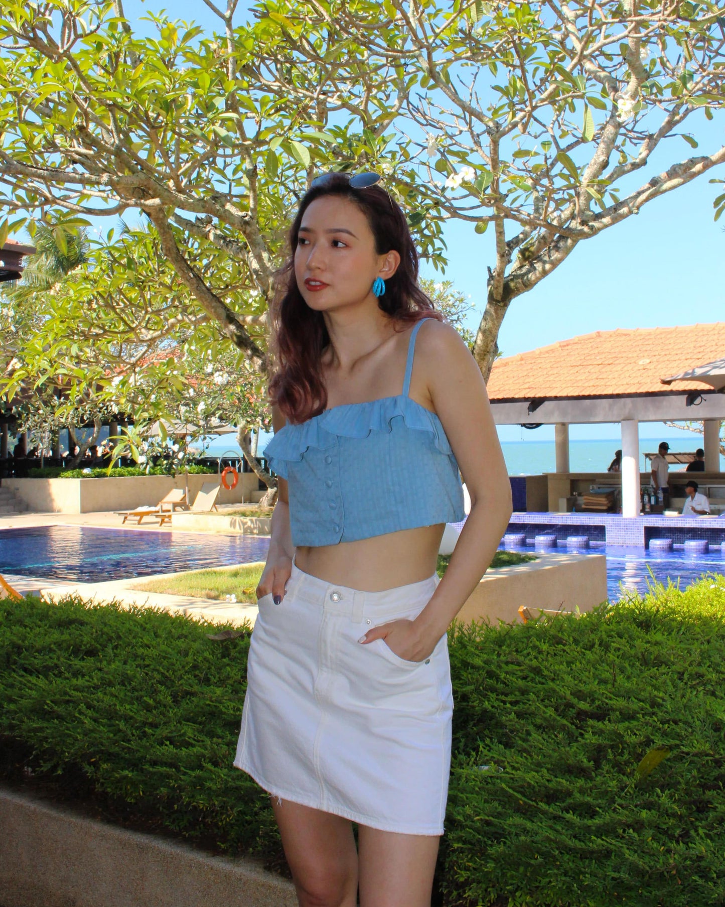 Cruise '23 - Summer Breeze Ruffle Top