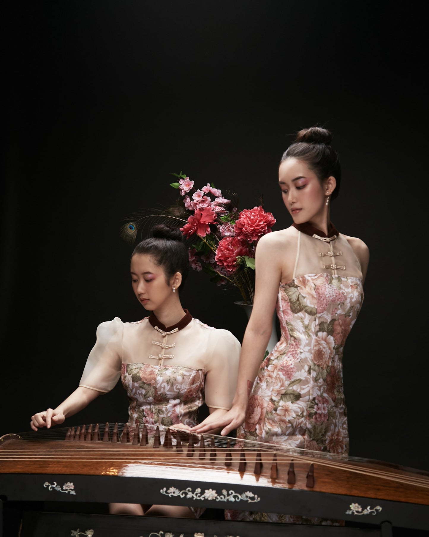 Resplendent - Ornate Puff Dress