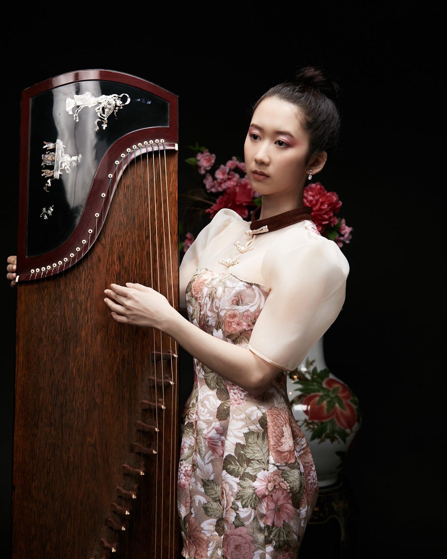 Resplendent - Ornate Puff Dress