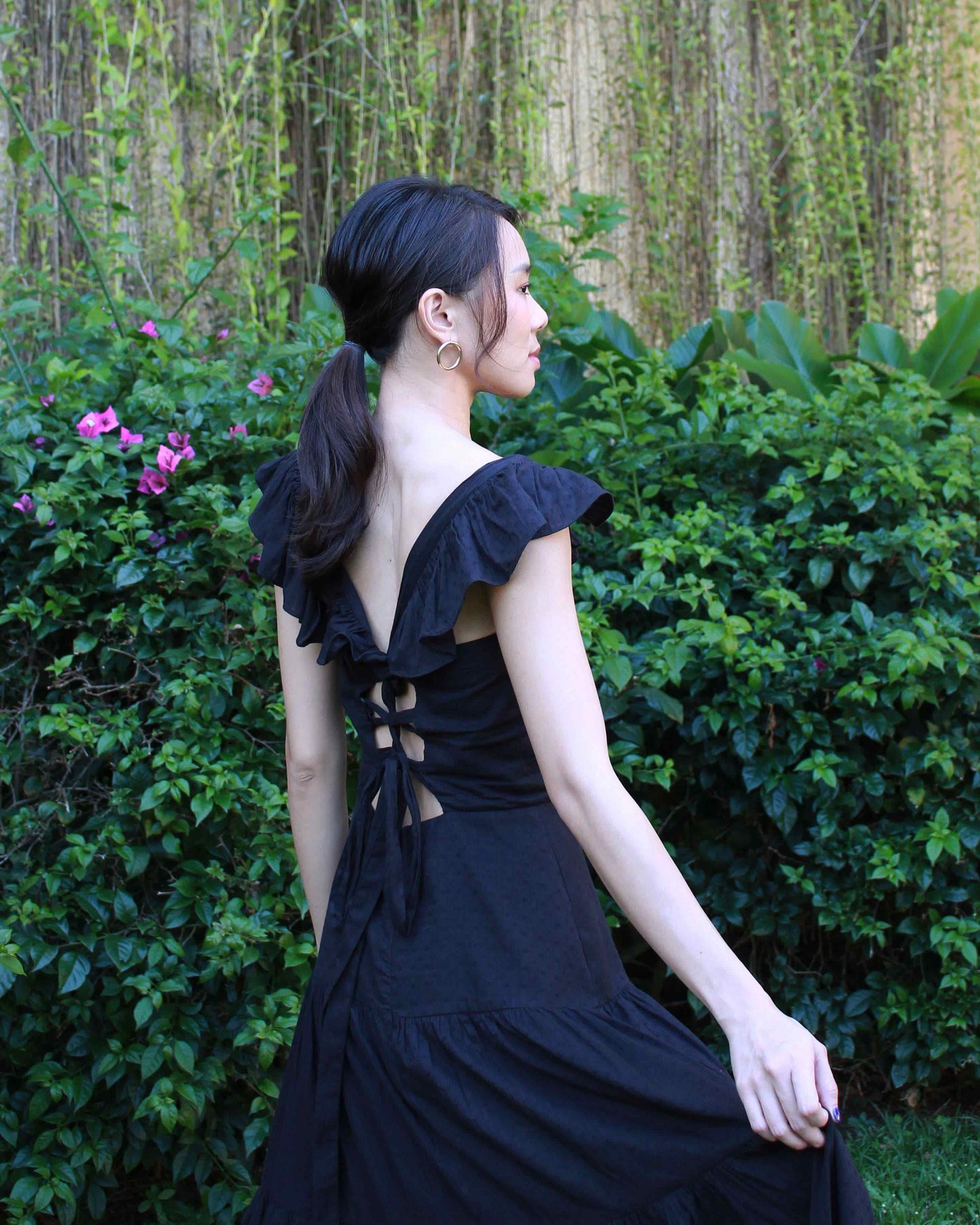 Cruise '23 - Ocean Whispers Ruffle Long Dress