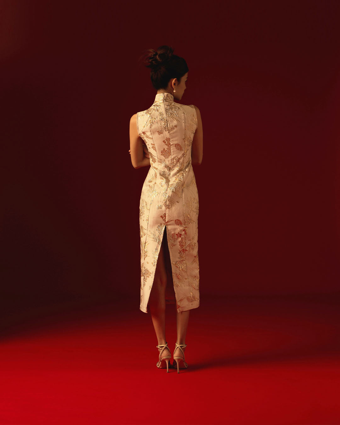 Dragon's Hour - Leaflet Slip Dress