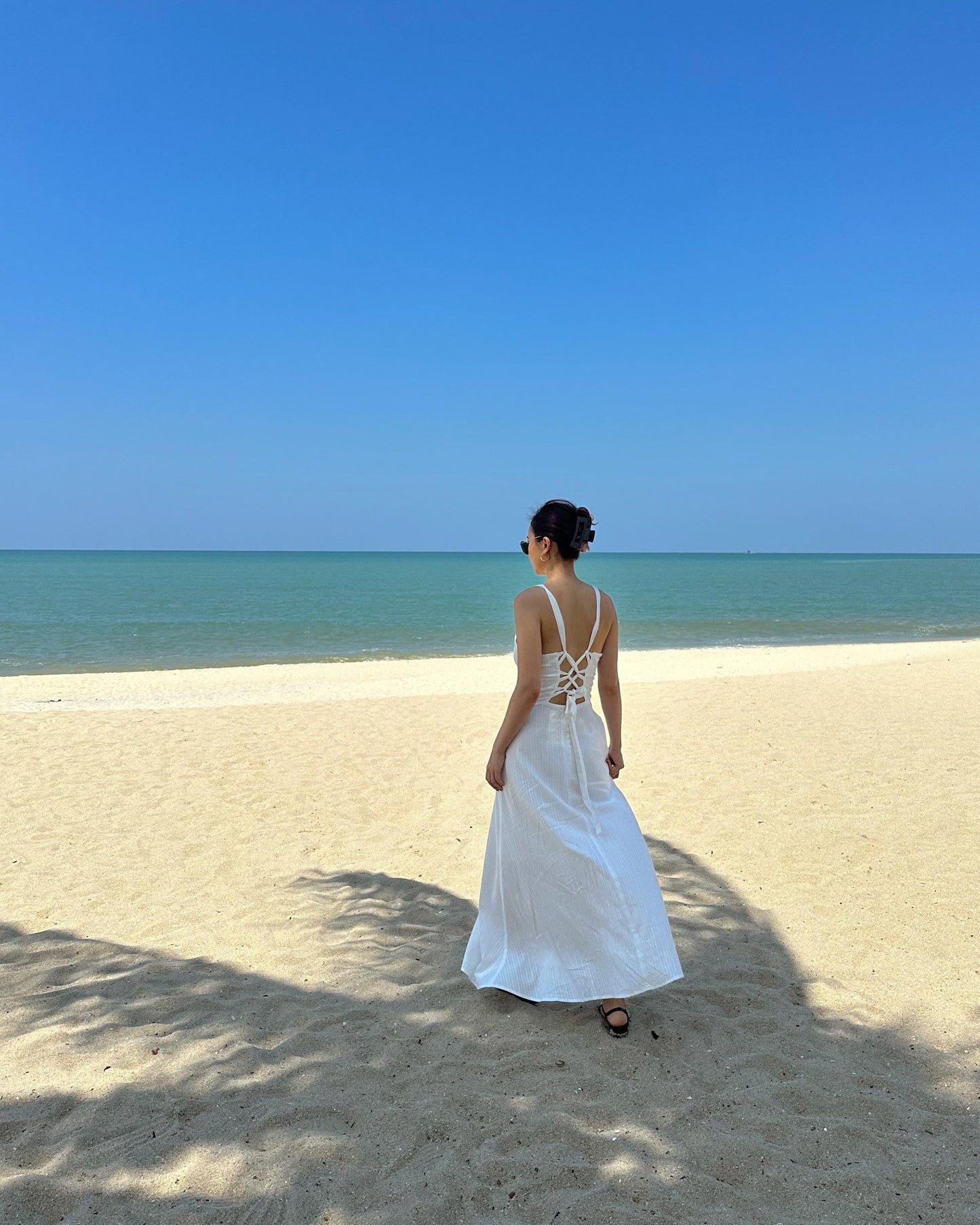 Cruise '23 - Sunset Breeze Halter Neck Dress