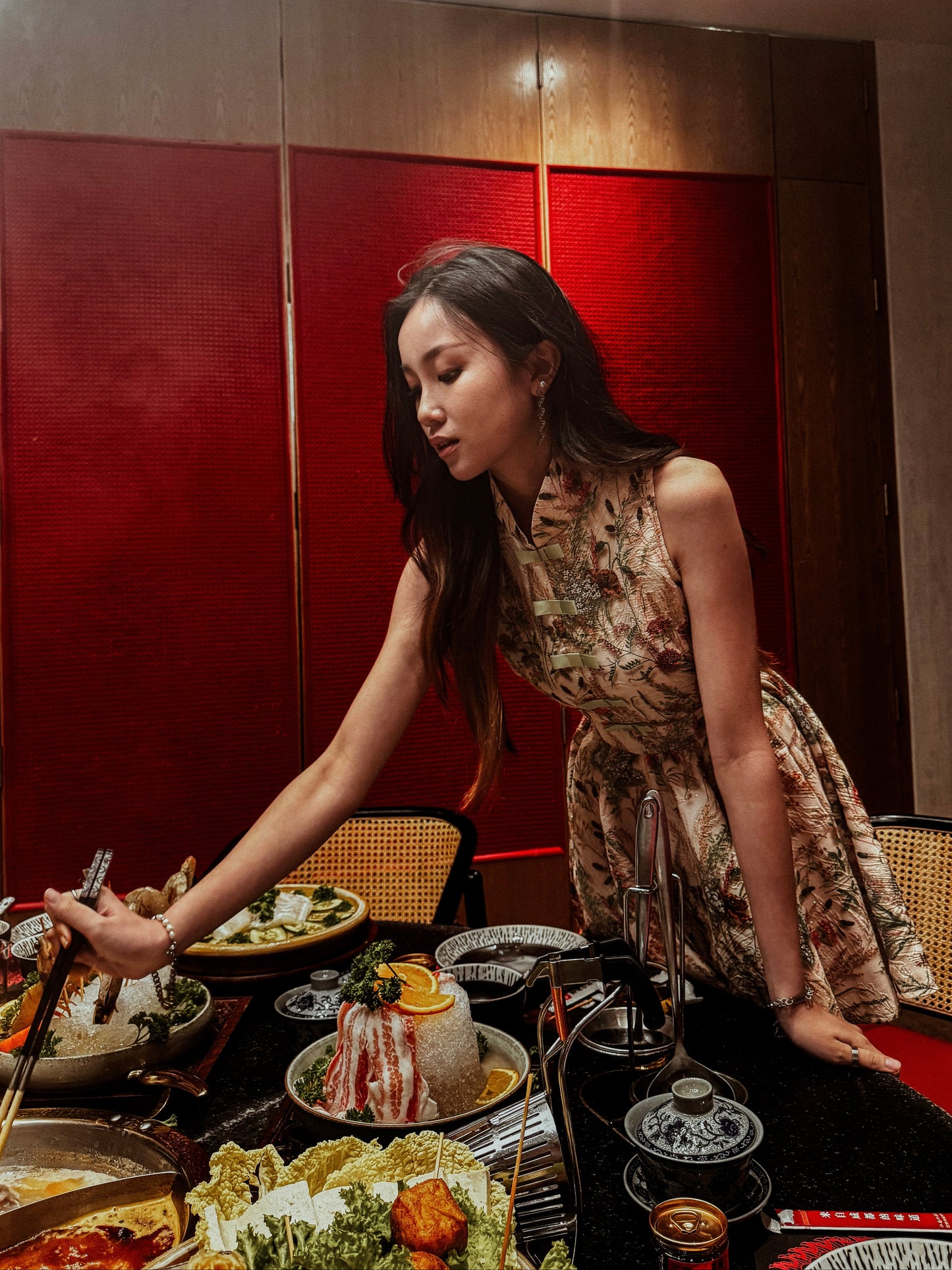 Coquette Flutter Dress