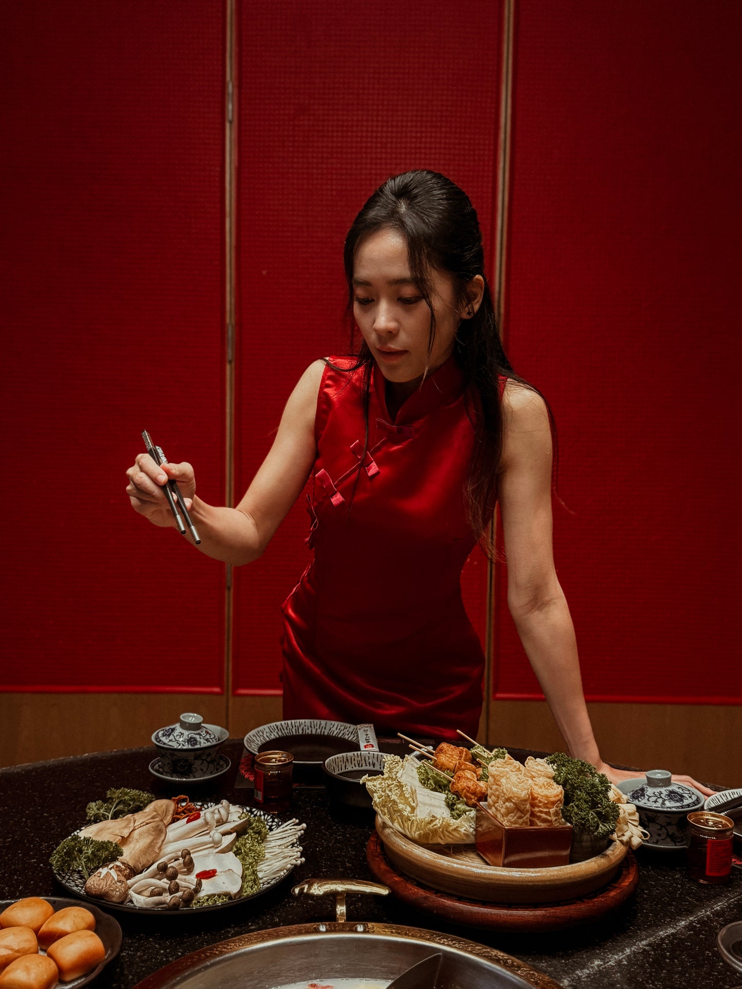 Coquette Fitted Slip Dress