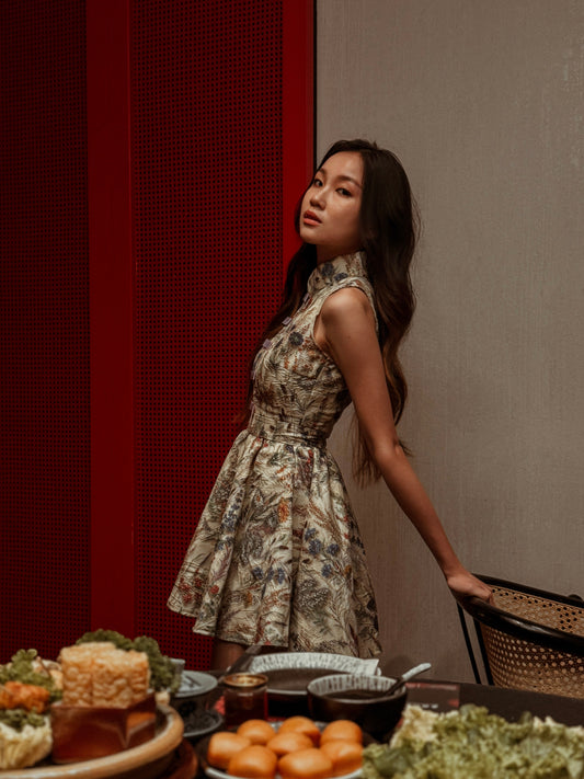 Coquette Flutter Dress