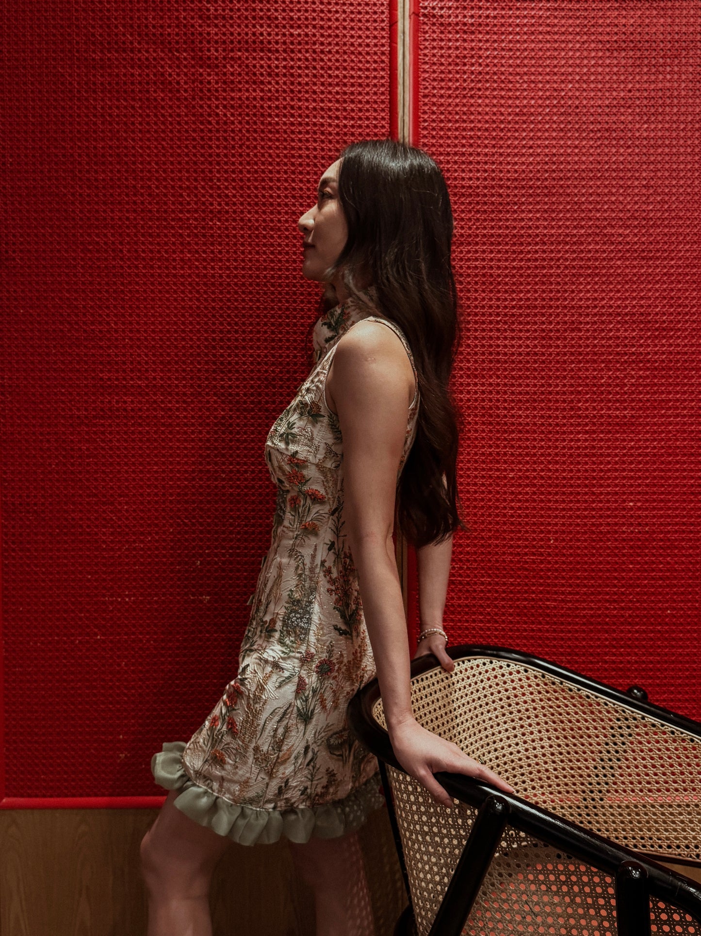 Coquette Ruffle Dress