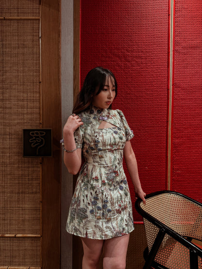 Coquette Puff Sleeves Dress