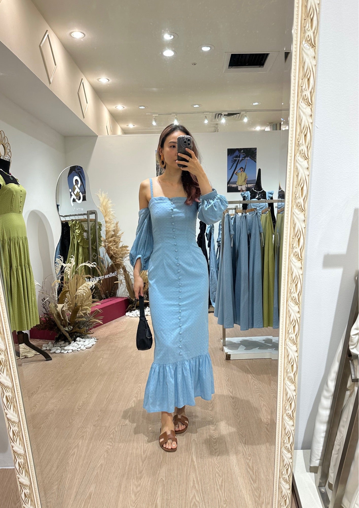 Cruise '23 - Sultry Grace Off-Shoulder Dress