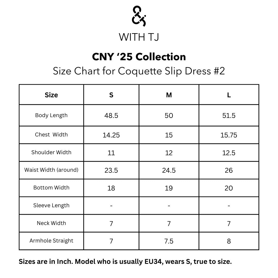 Coquette Fitted Slip Dress