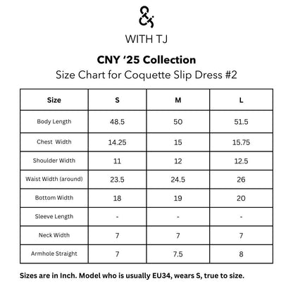 Coquette Fitted Slip Dress