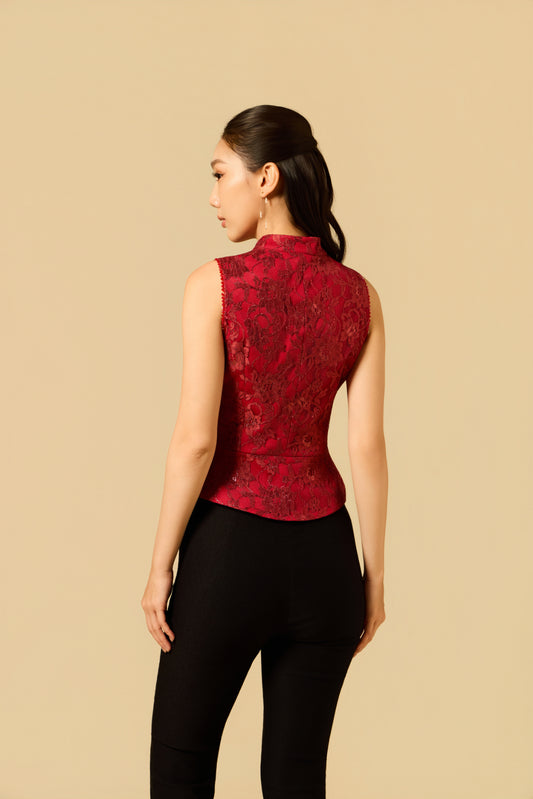 Lacey Vest in RED