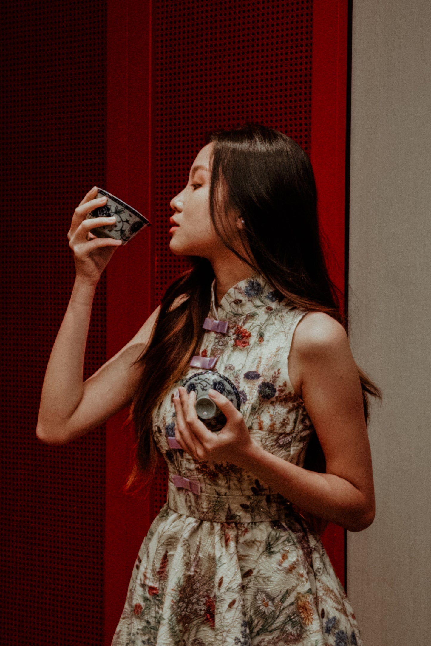 Coquette Flutter Dress