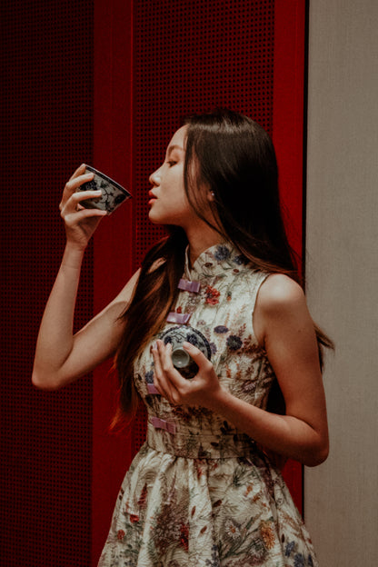 Coquette Flutter Dress